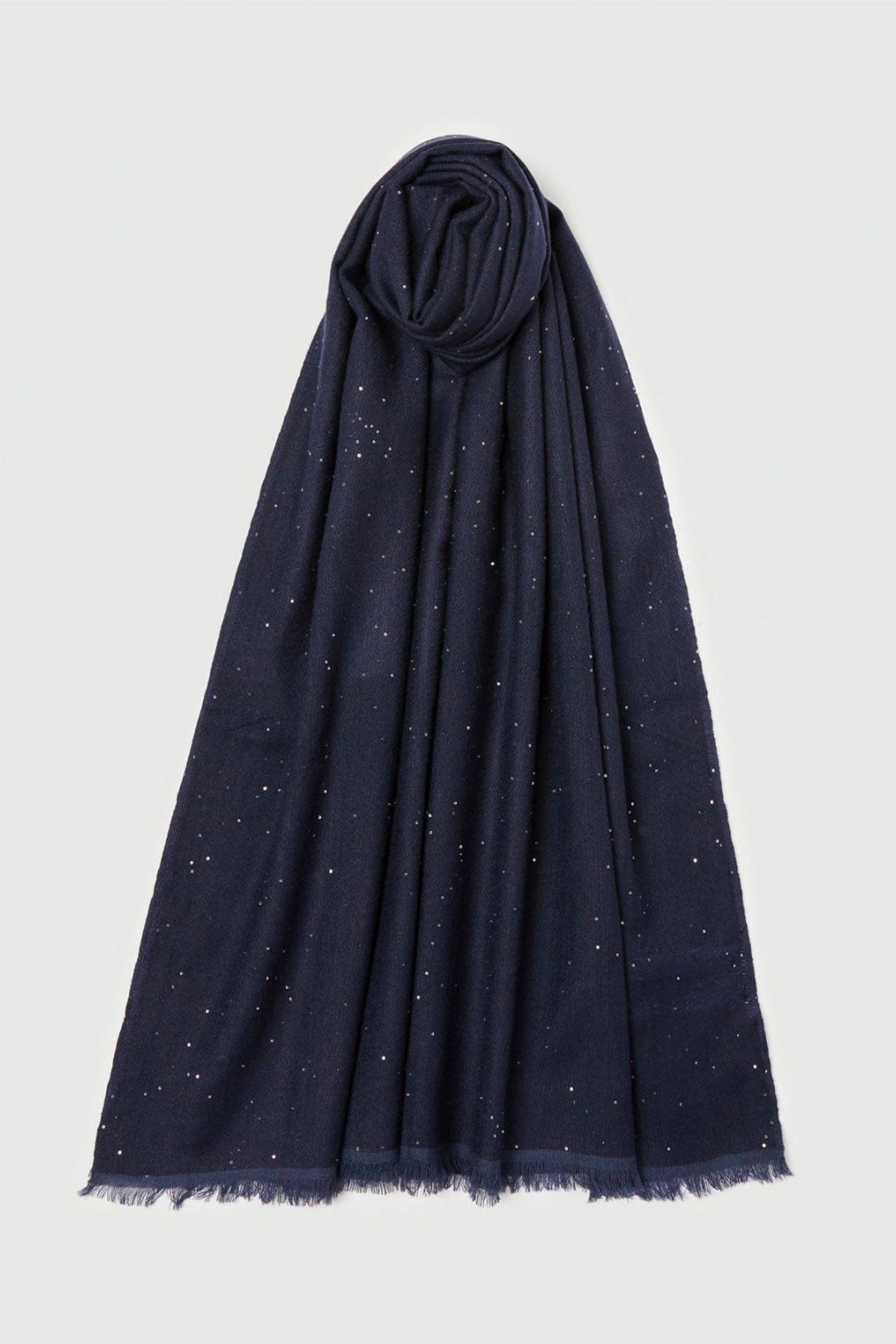 MARELLA FOULARD-SCIARPA-NASTRO  PANNA / UNICA Stola in lana e micro paillettes Ciocca Marella