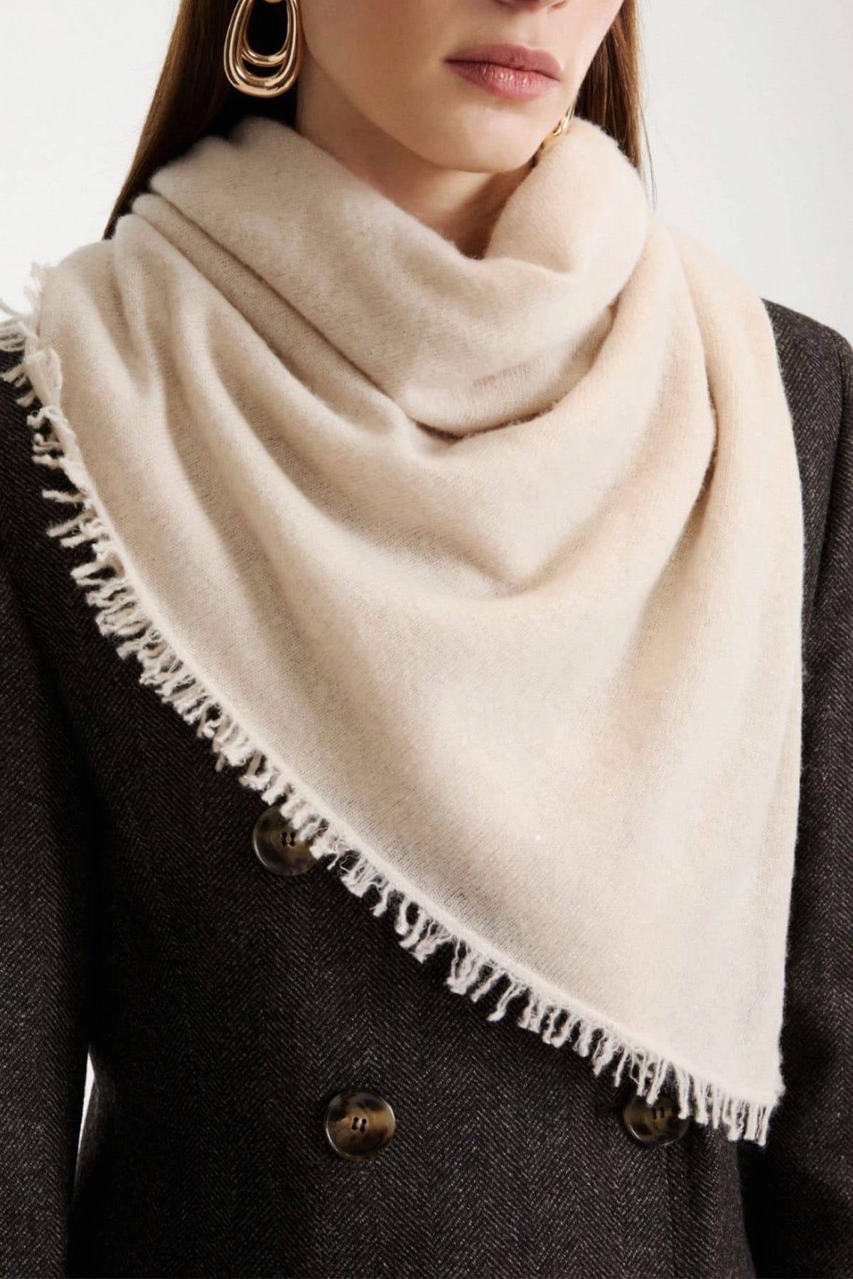 MARELLA FOULARD-SCIARPA-NASTRO  Foulard in lana con paillettes donna Marella Mlafatuo