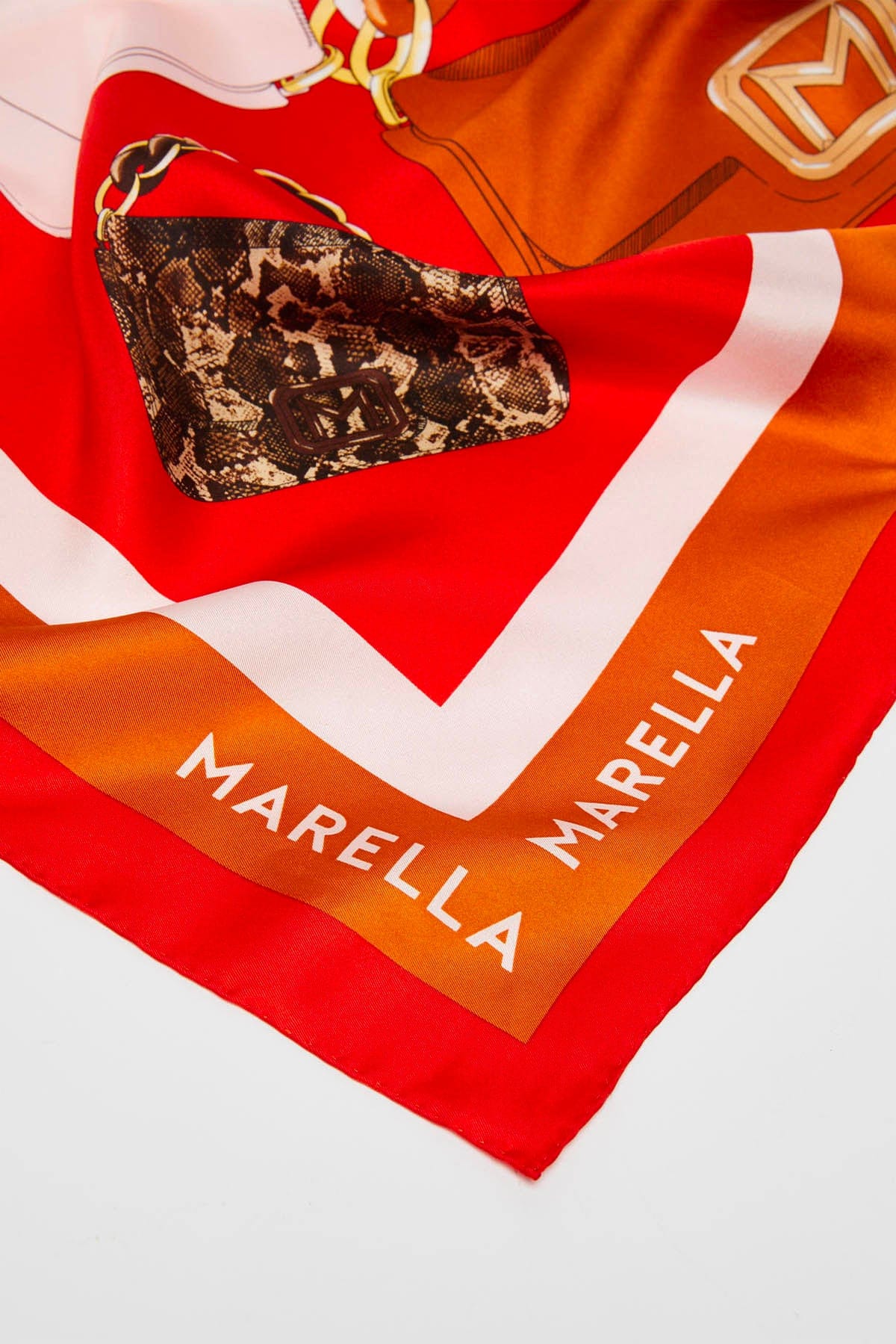 MARELLA FOULARD-SCIARPA-NASTRO  Foulard in Seta Donna Marella Amaca