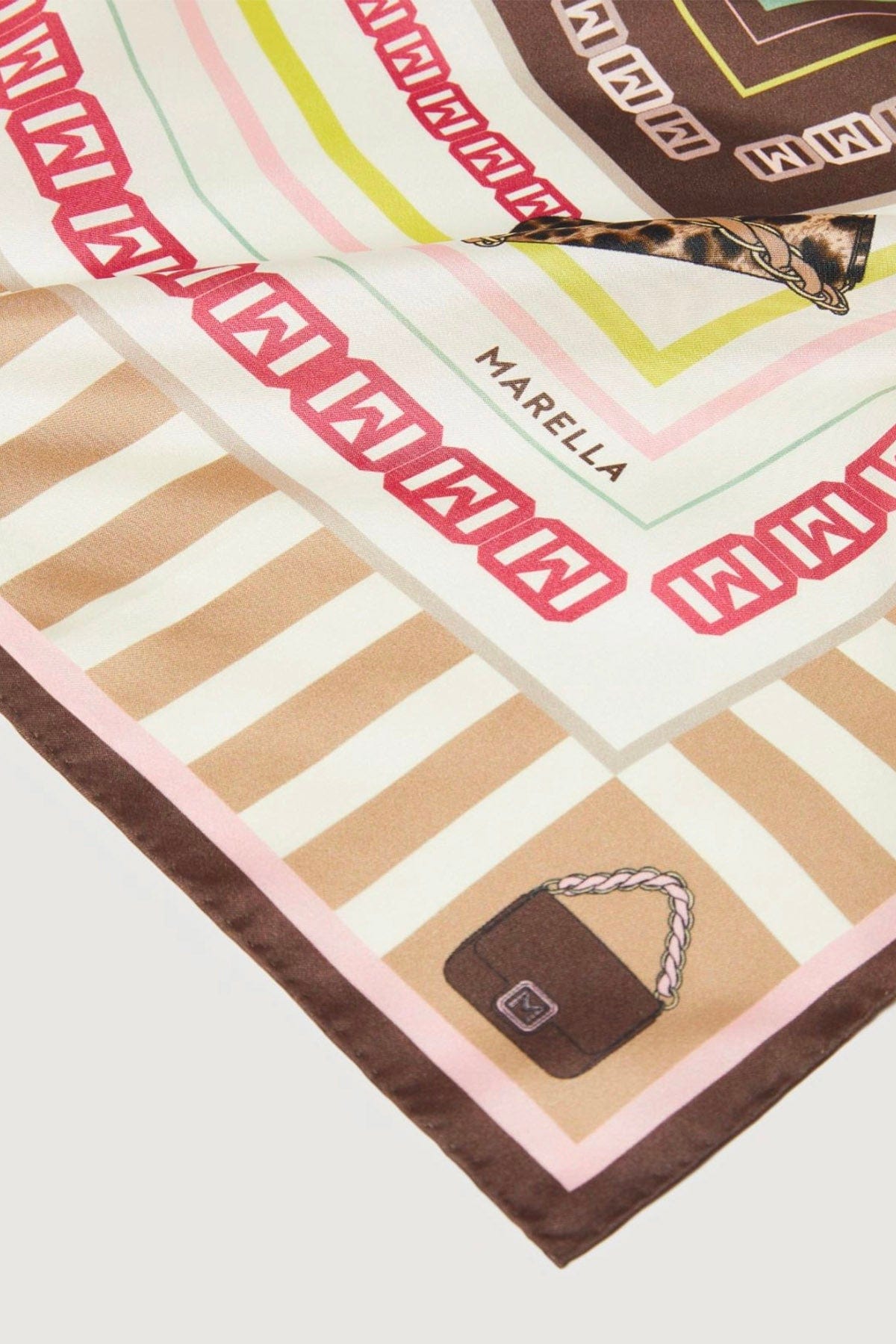 MARELLA FOULARD-SCIARPA-NASTRO  Foulard in seta stampato donna Marella Agro