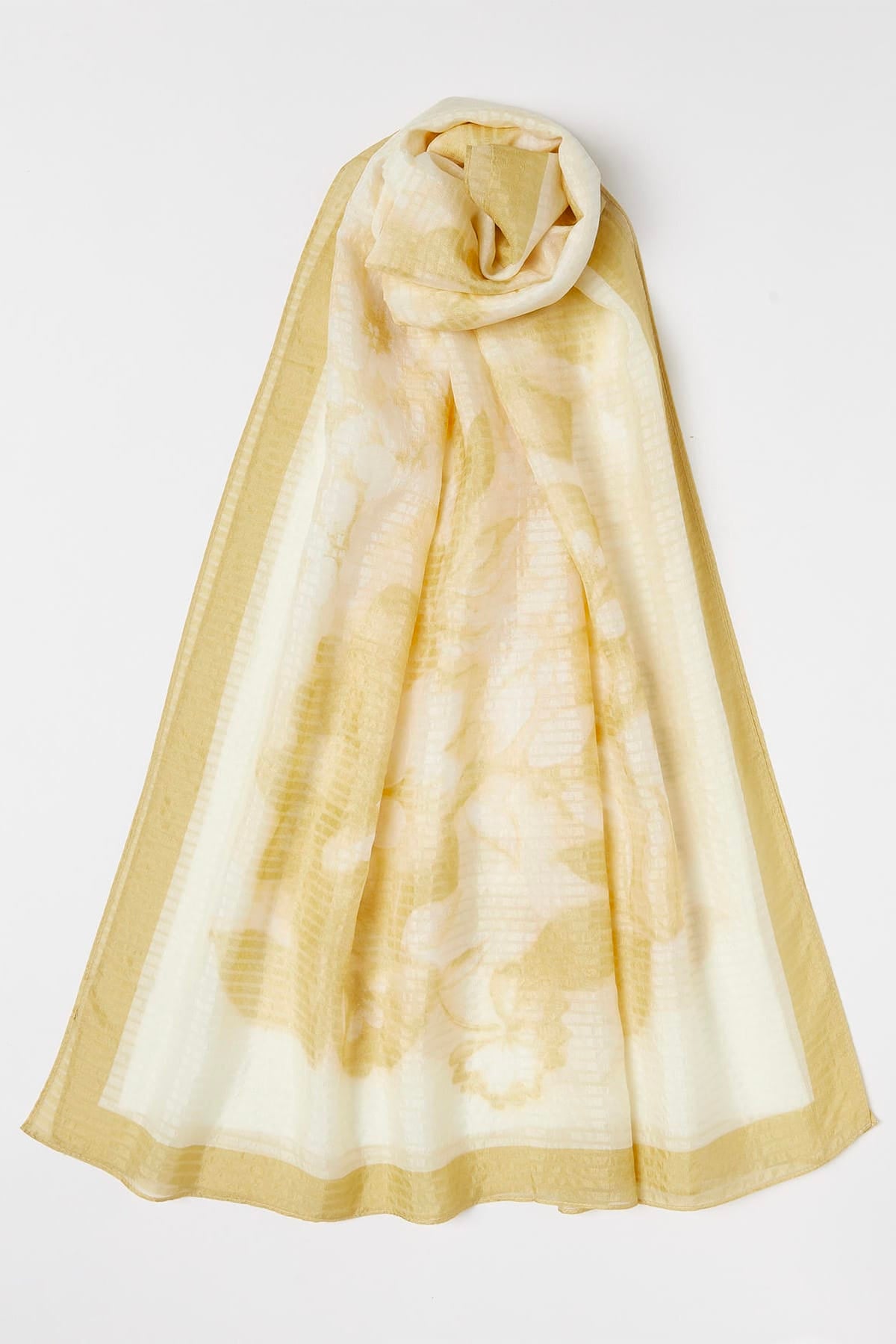 MARELLA FOULARD-SCIARPA-NASTRO  GIALLO CHIARO / UNICA Stola in seta donna Marella Mlaeccesso