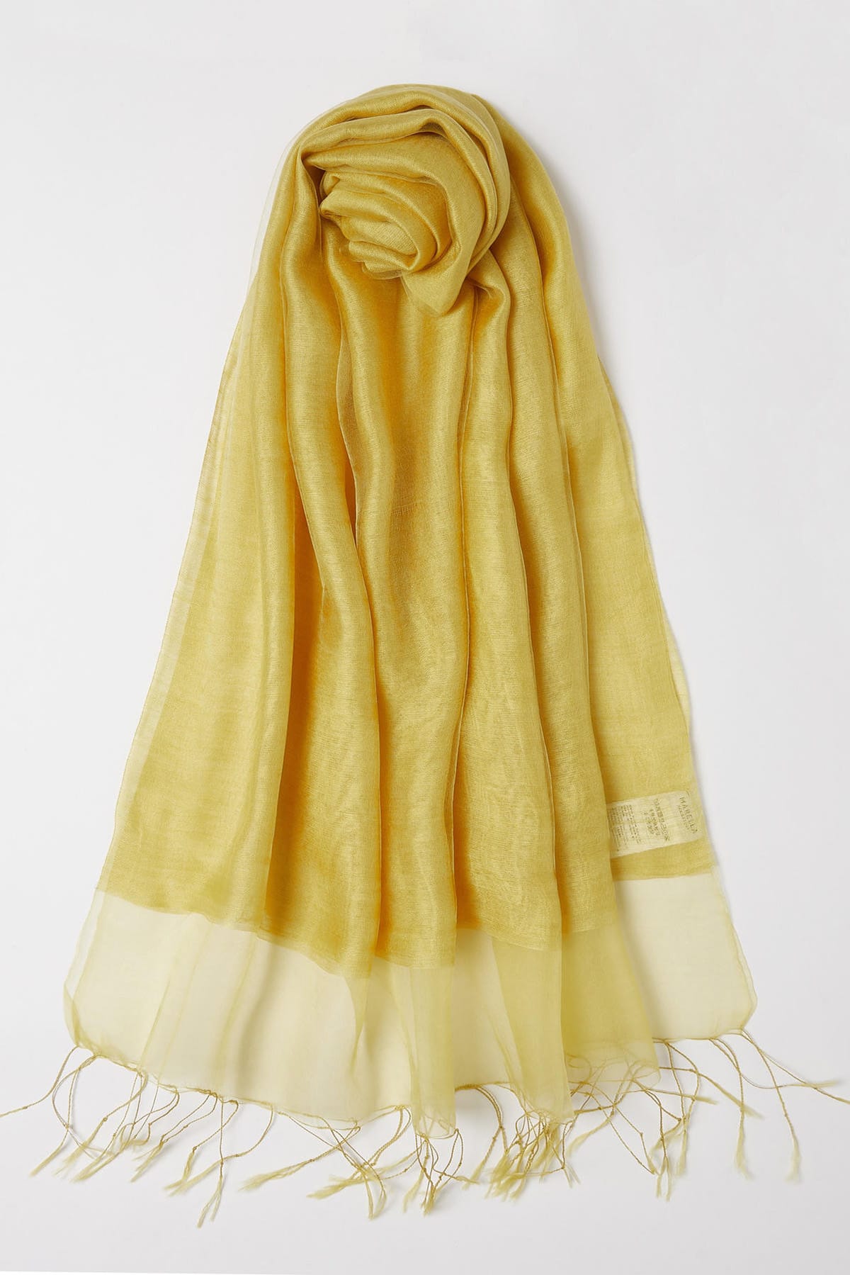 MARELLA FOULARD-SCIARPA-NASTRO  GIALLO / UNICA Stola donna Marella Mlacaco