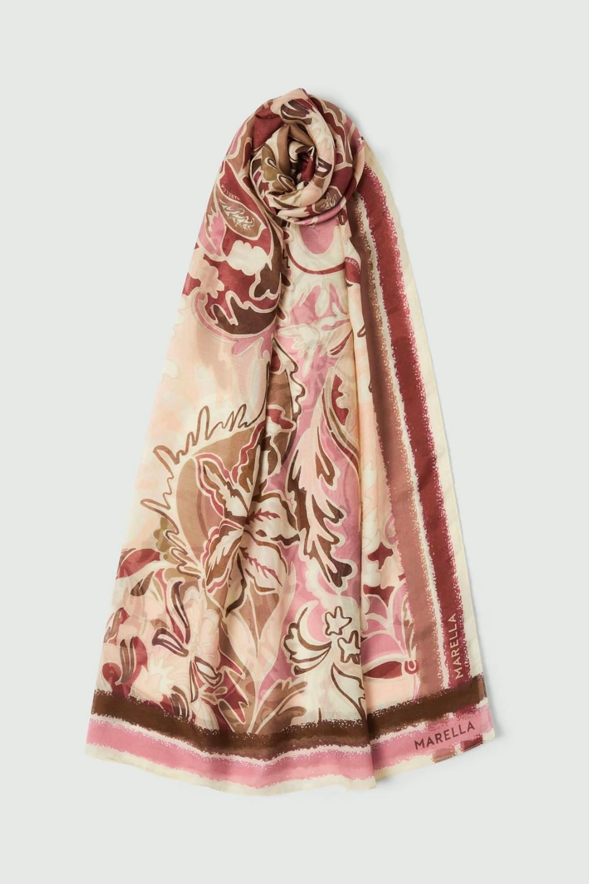 MARELLA FOULARD-SCIARPA-NASTRO  MULTICOLOR / UNICA Stola in misto seta donna Marella Mlapapiri