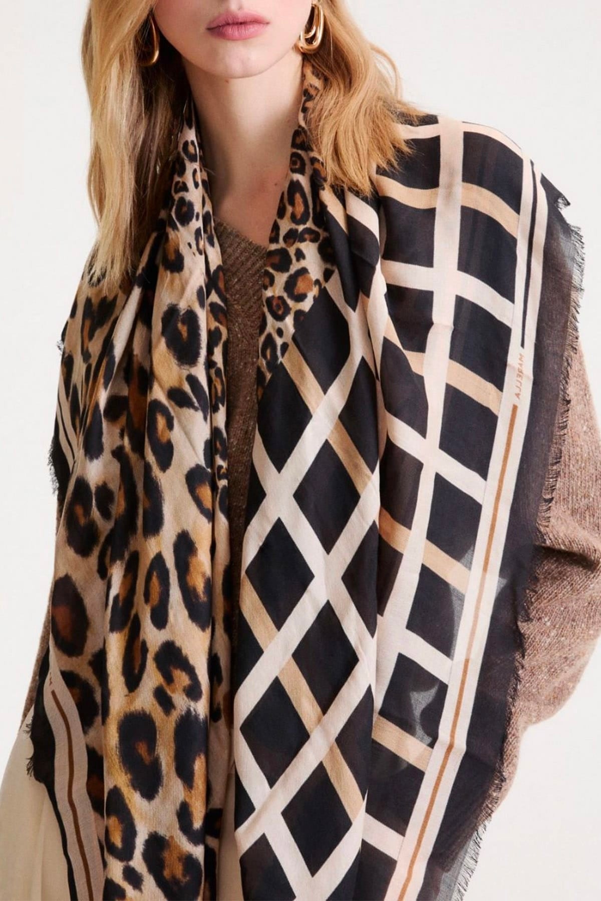 MARELLA FOULARD-SCIARPA-NASTRO  Scialle stampato donna Marella Mlaaerosi