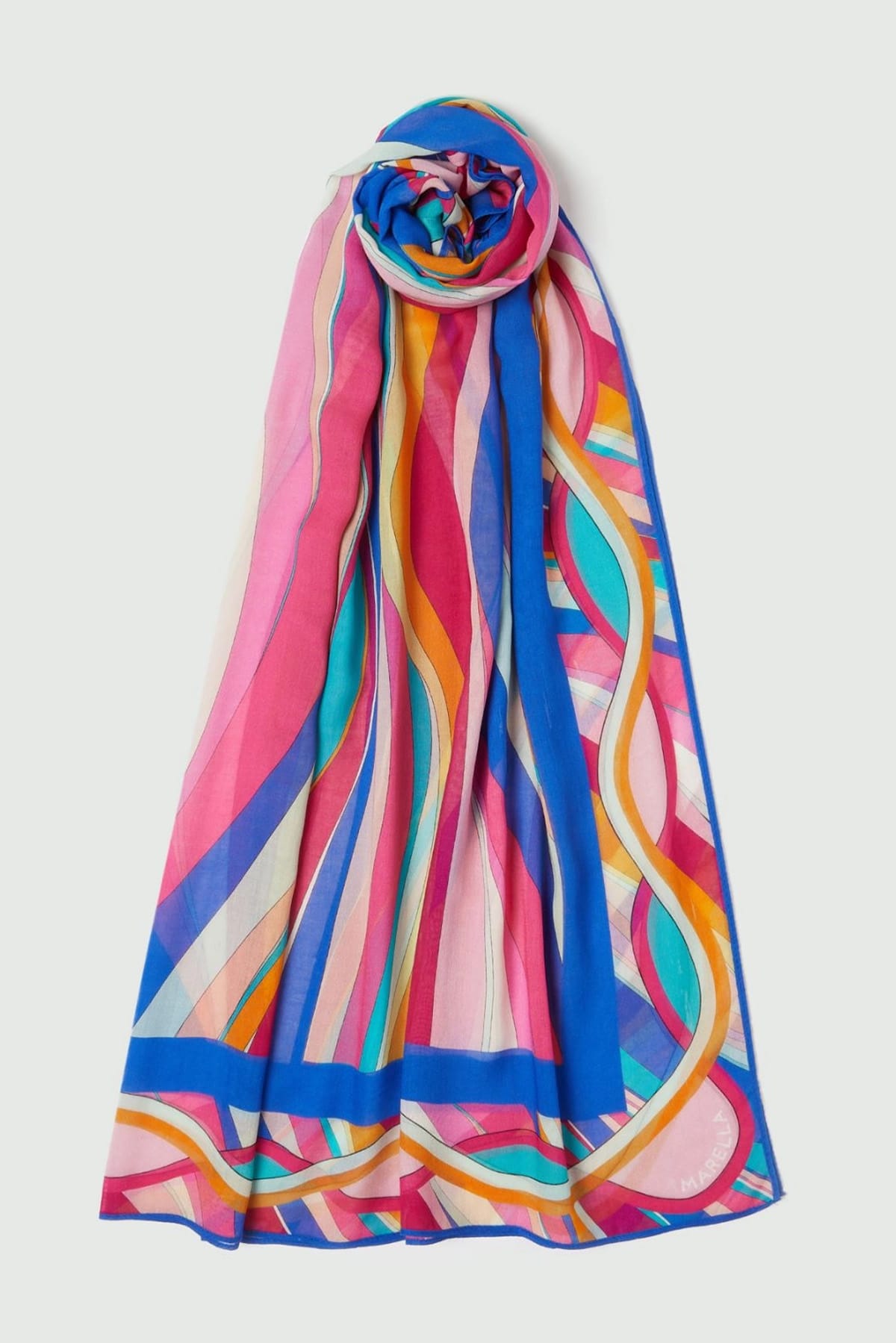 MARELLA FOULARD-SCIARPA-NASTRO  SINOUS STRIPES / UNICA Stola donna Marella Mlapontile