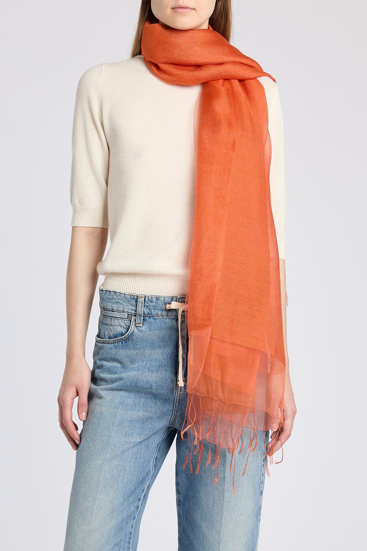 MARELLA FOULARD-SCIARPA-NASTRO  Stola in seta e viscosa donna Marella Mlacaco