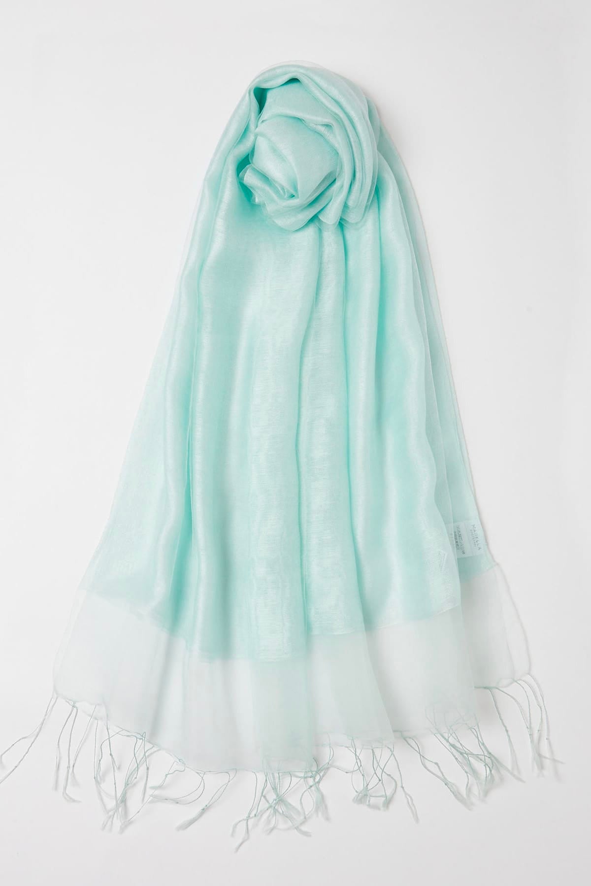 MARELLA FOULARD-SCIARPA-NASTRO  TURCHESE / UNICA Stola donna Marella Mlacaco