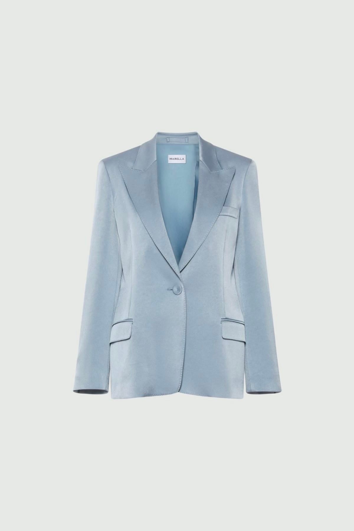 MARELLA GIACCA  AZZURRO / 34 Blazer monopetto donna Marella Mllzimino