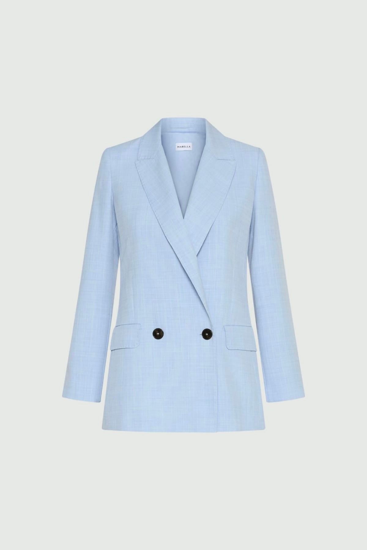 MARELLA GIACCA  AZZURRO / 34 Giacca doppiopetto donna Marella Mllcanzone