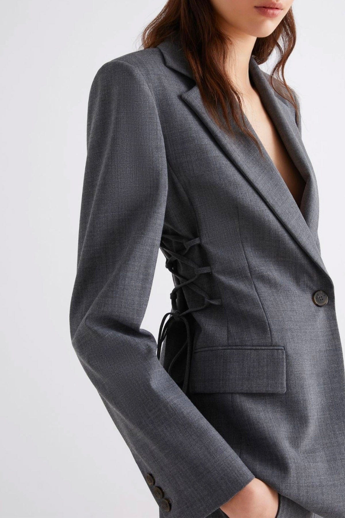 MARELLA GIACCA  GRIGIO MELANGE / 34 Blazer grigio donna Marella Filing