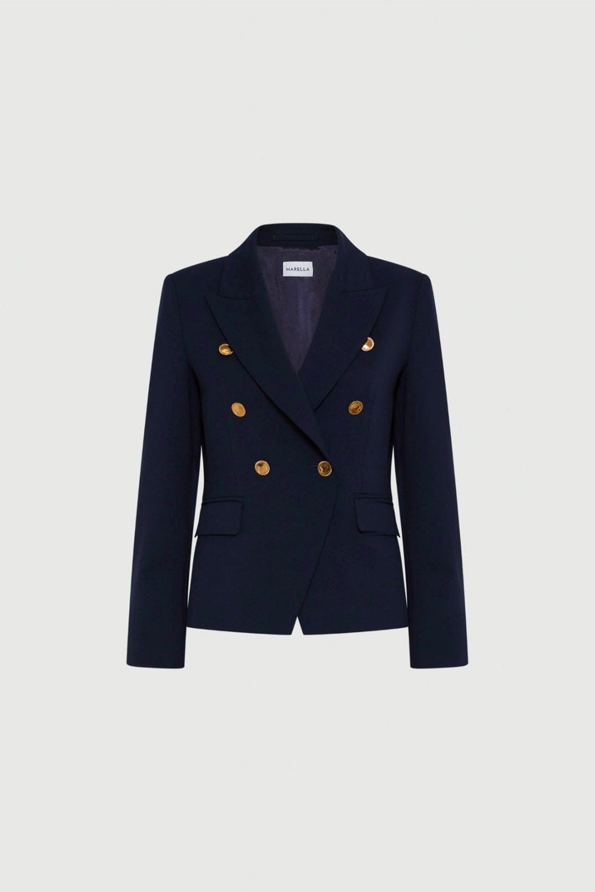 MARELLA GIACCA  BLU / 34 Giacca a doppiopetto donna Marella Indulto