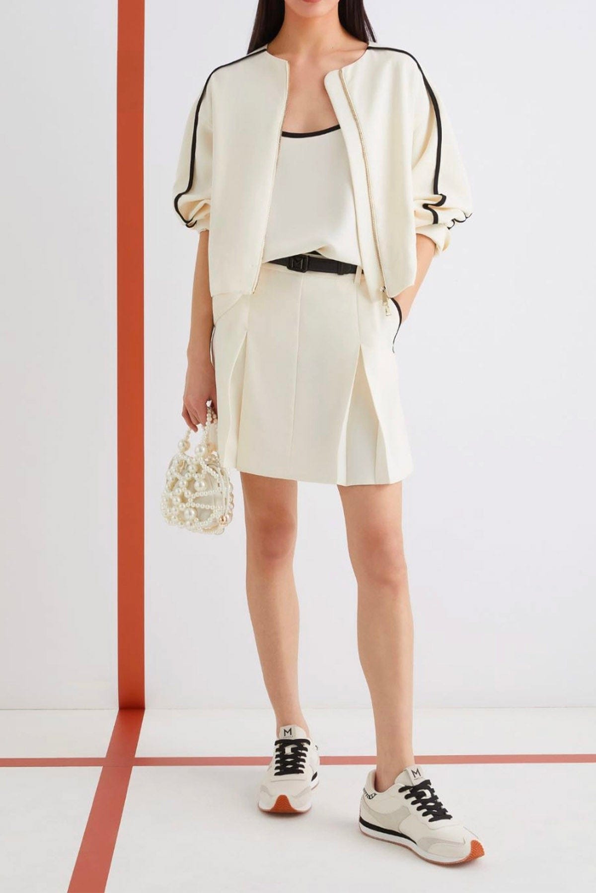 MARELLA GIACCA  BIANCO LANA / 34 Giacca bianca donna Marella 365 Libage