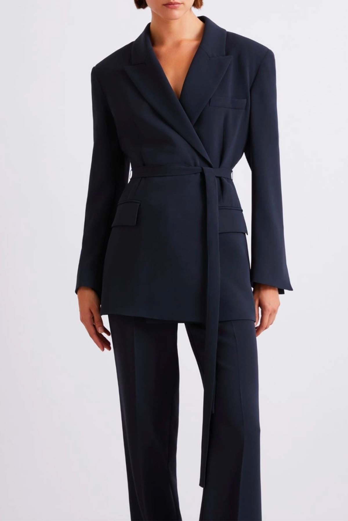 MARELLA GIACCA  BLU / 34 Giacca chiusura a kimono Marella Mllzerbino