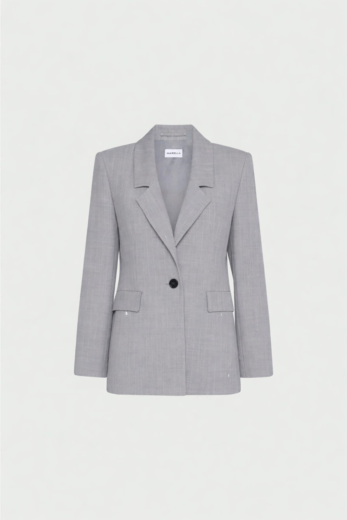 MARELLA GIACCA  GRIGIO CHIARO / 34 Giacca grigia donna Marella Mllpasso1