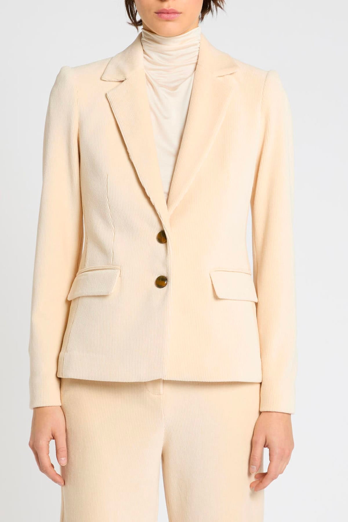 MARELLA GIACCA IN JERSEY  CREMA / 34 Blazer bianco donna Marella Mlsseggio