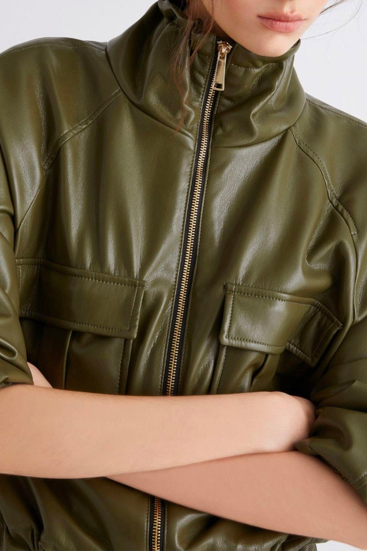 MARELLA GIACCA IN JERSEY  Giacca in ecopelle donna Marella Loretta
