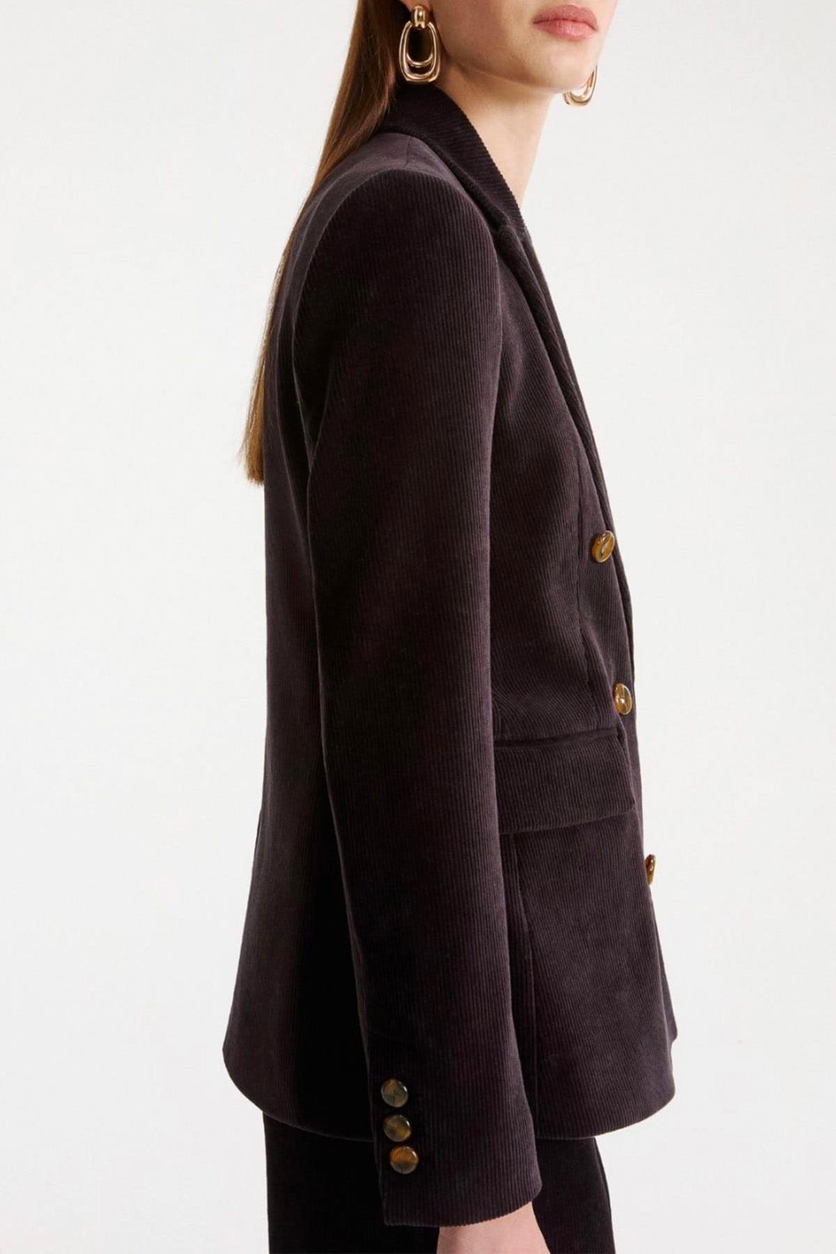 MARELLA GIACCA IN JERSEY  MARRONE SCURO / 34 Giacca in Jersey donna Marella Mlsrum