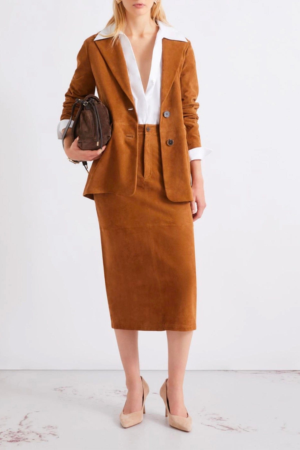 MARELLA GIACCA IN PELLE  Giacca in pelle donna Marella Fulmine