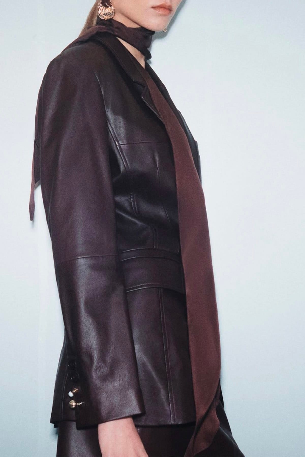 MARELLA GIACCA IN PELLE  Giacca in pelle donna Marella Mlsapice