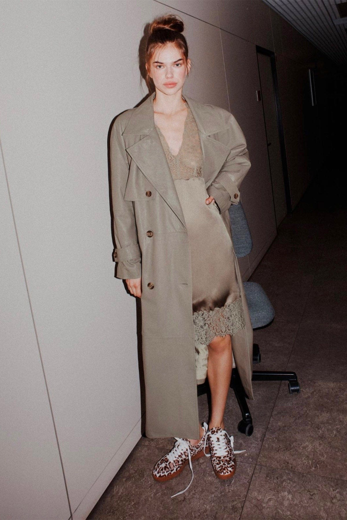 MARELLA GIACCA IN PELLE  FANGO / 34 Giacca in pelle donna Stella Maxwell Firstclass