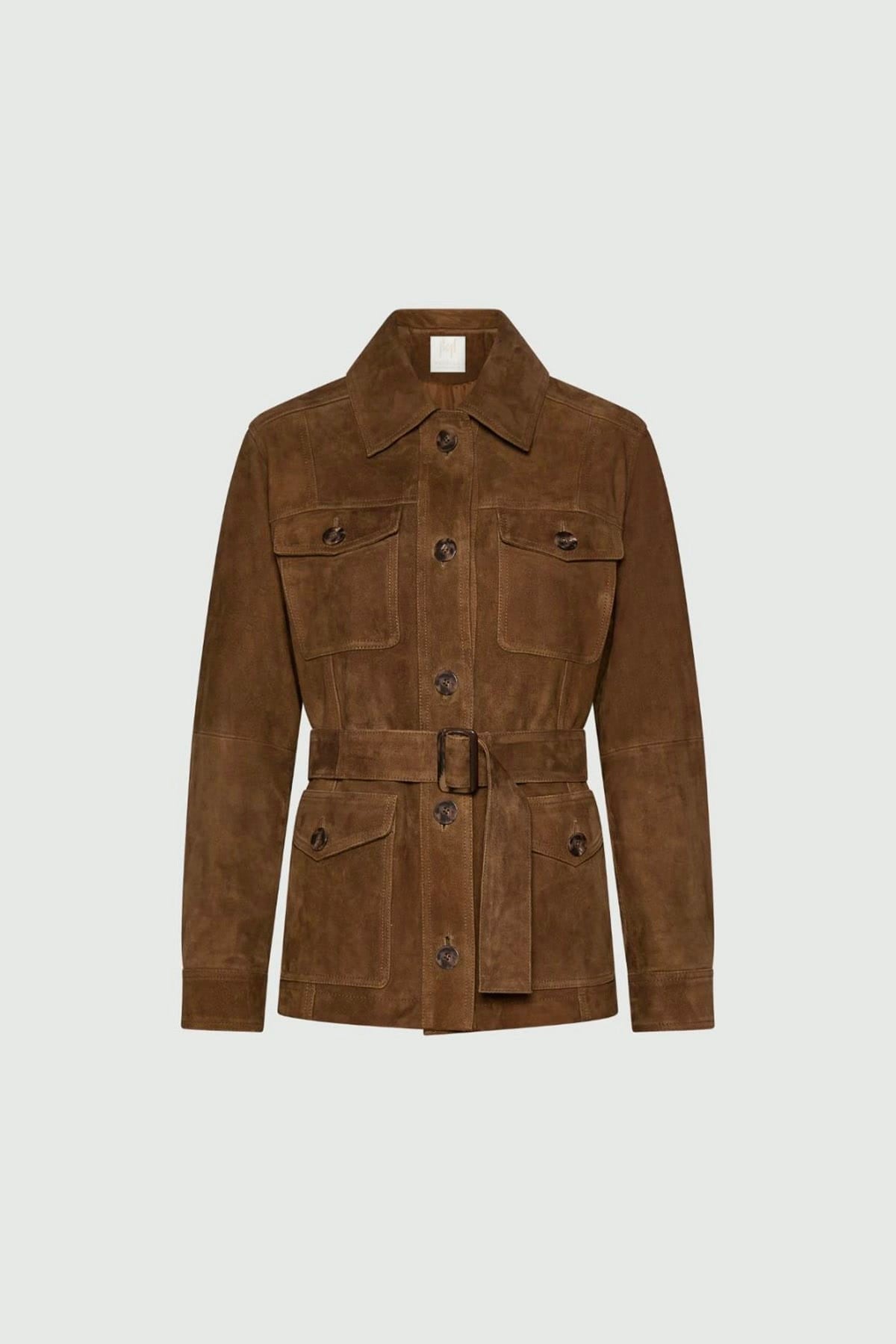 MARELLA GIACCA IN PELLE  VERDE OLIO / 34 Giacca in pelle donna Marella Mllflirt