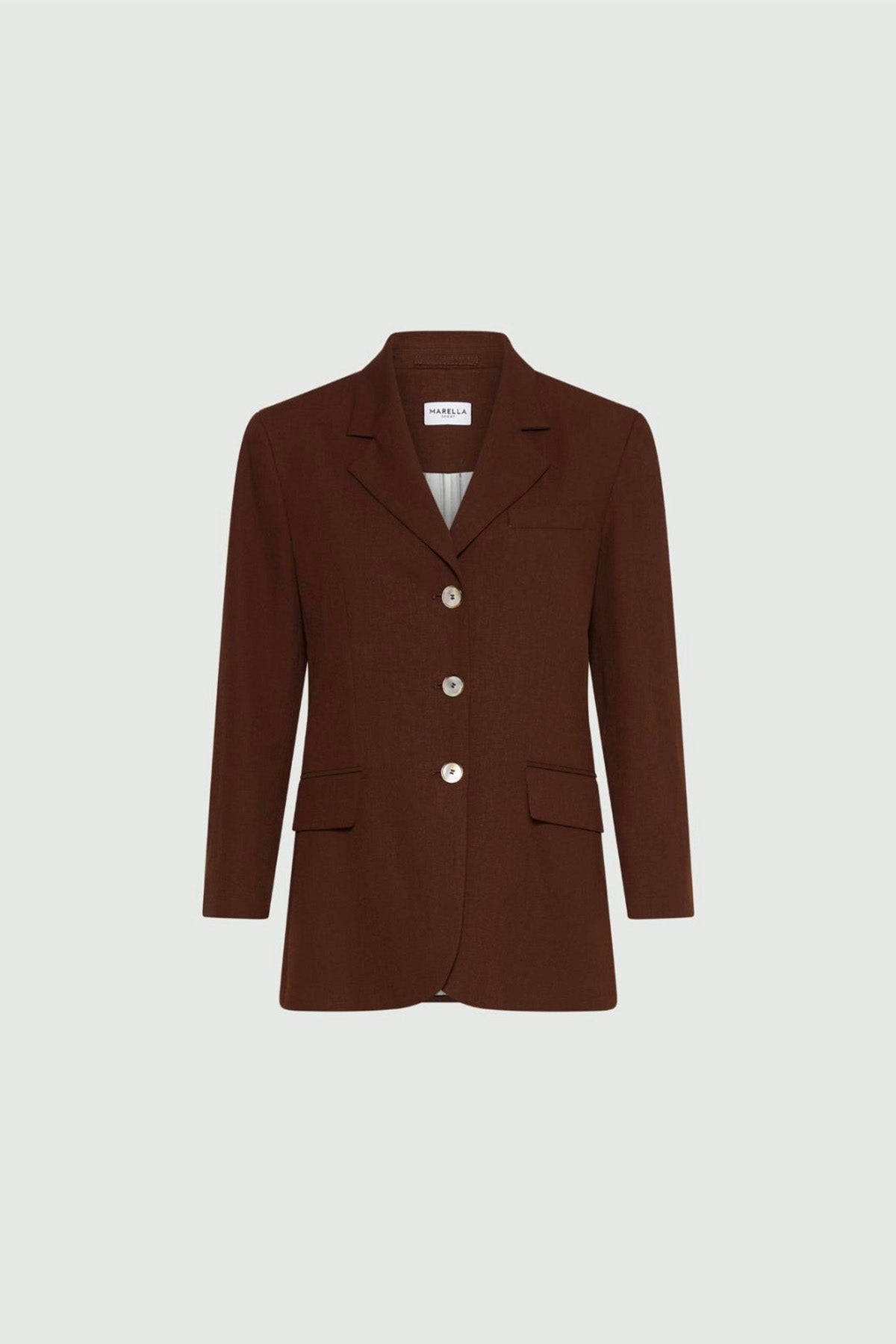 MARELLA GIACCA  MARRONE / 34 Blazer marrone donna Marella Cachi