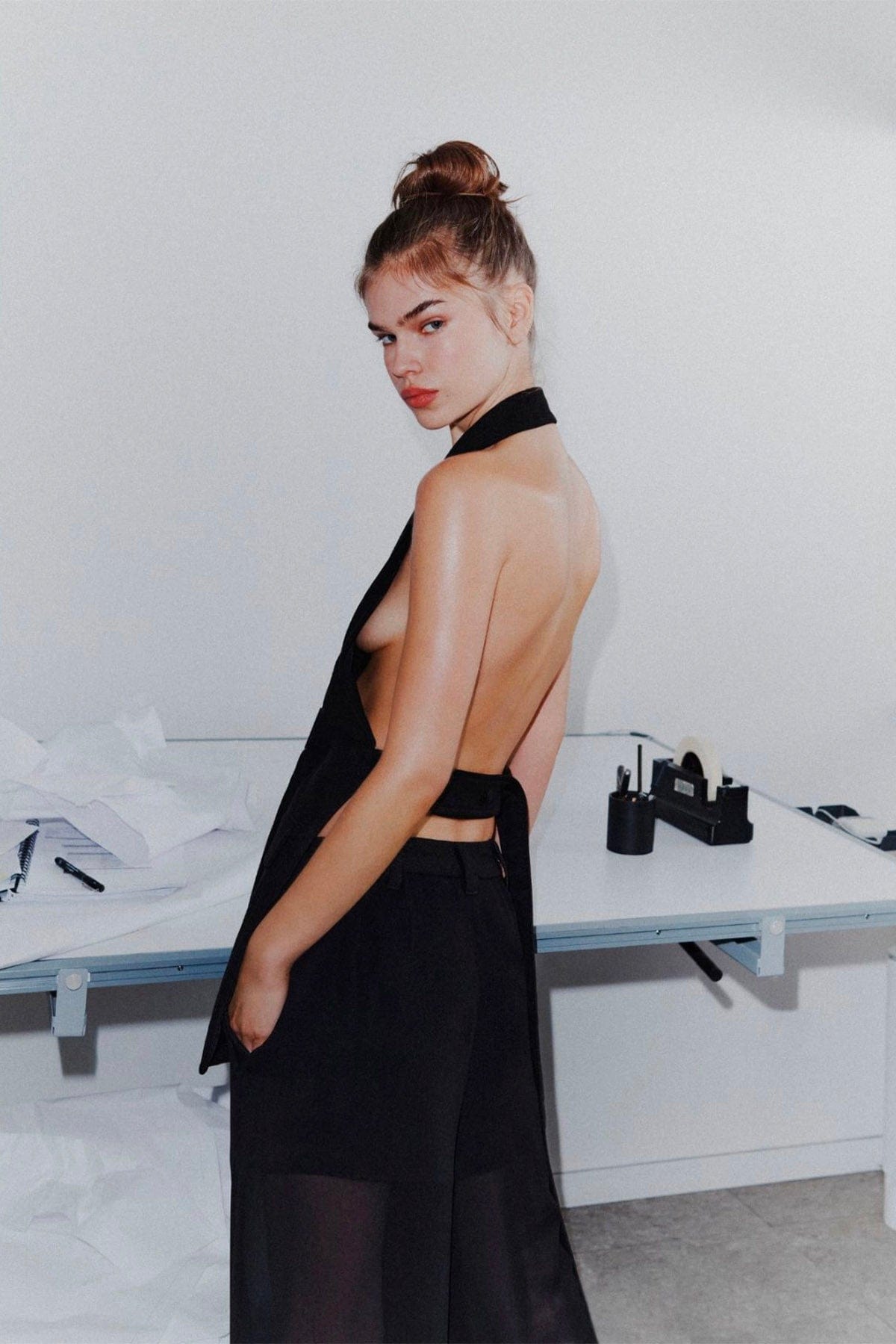 MARELLA GIACCA SMANICATA Giacca senza maniche nera donna Stella Maxwell Body