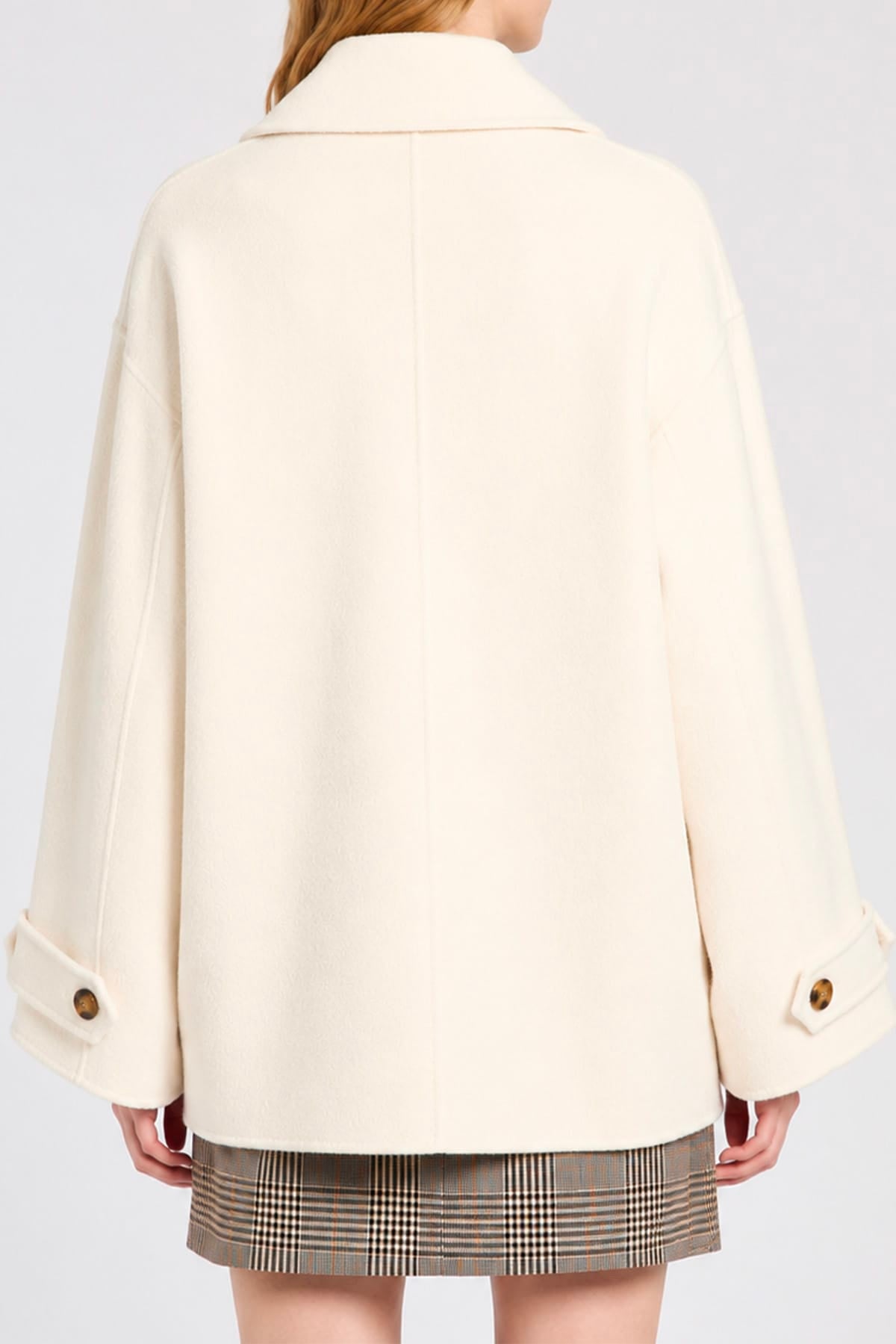 MARELLA GIACCONE  BIANCO / 34 Caban donna Marella Mlldeserto