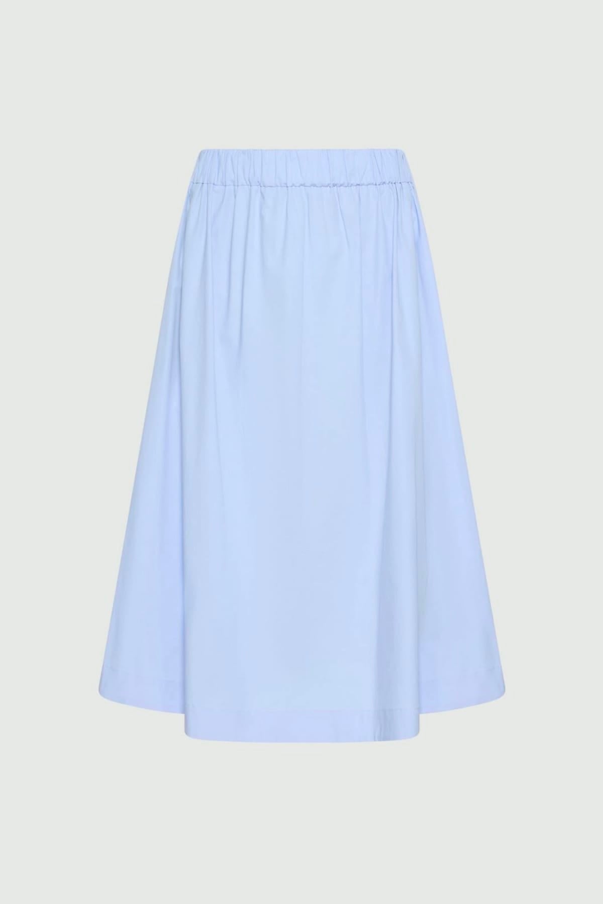 MARELLA GONNA  AZZURRO / 34 Gonna in cotone Marella azzurra Mllmemore