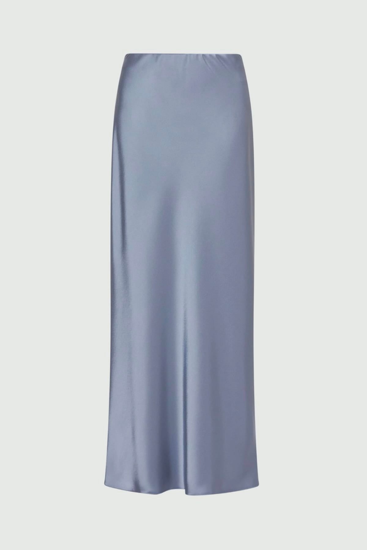 MARELLA GONNA  AZZURRO SCURO / 34 Gonna in raso donna Marella Mllarcella