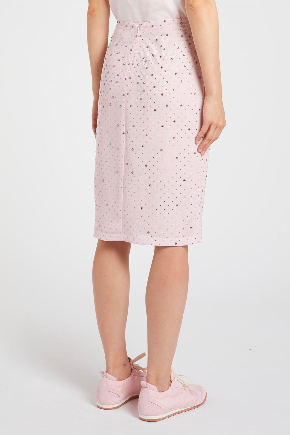 MARELLA GONNA  Gonna con strass rosa Marella Monochrome Mlmalce