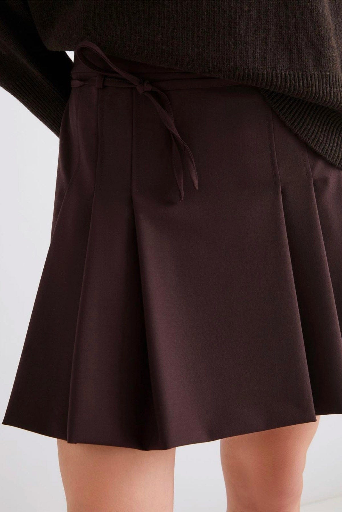 MARELLA GONNA  MARRONE / 34 Gonna corta marrone donna Marella Sevres