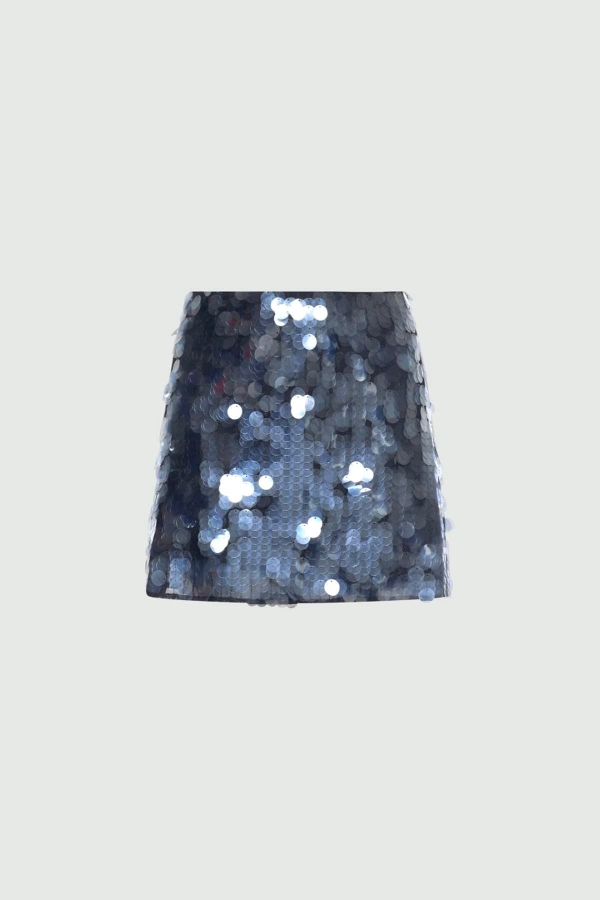 MARELLA GONNA IN JERSEY  BLU NOTTE CON PAILLETTES / XXS Gonna corta donna con paillettes Marella Mllpepli
