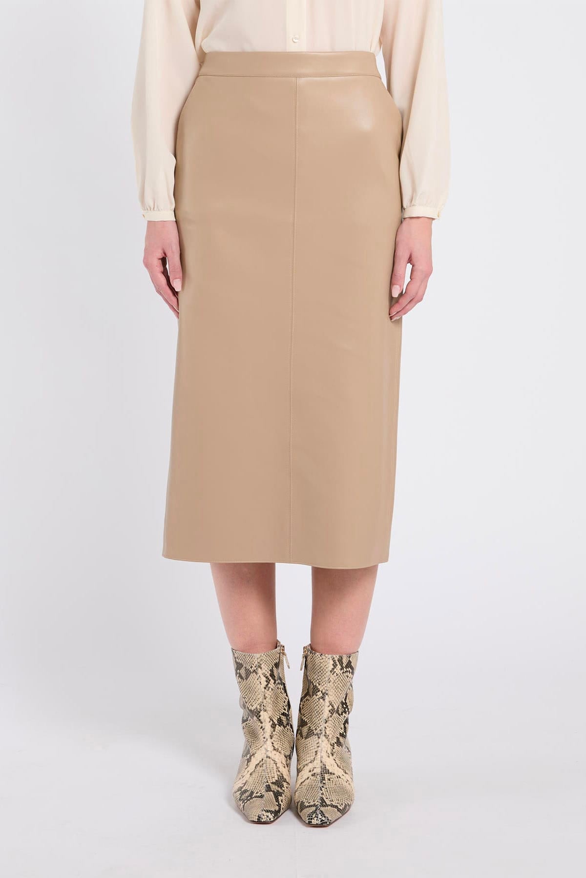 MARELLA GONNA IN JERSEY  TORTORA / 34 Gonna in jersey donna tortora Marella mllaffari