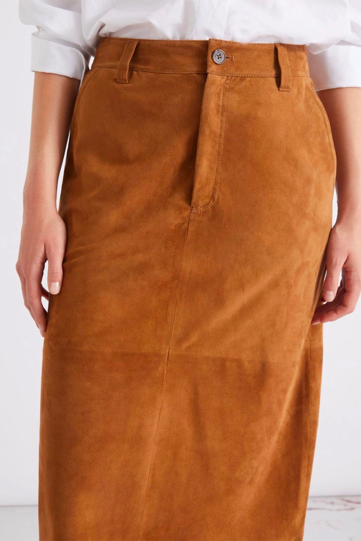 MARELLA GONNA IN PELLE Gonna in suede donna Marella Zeus
