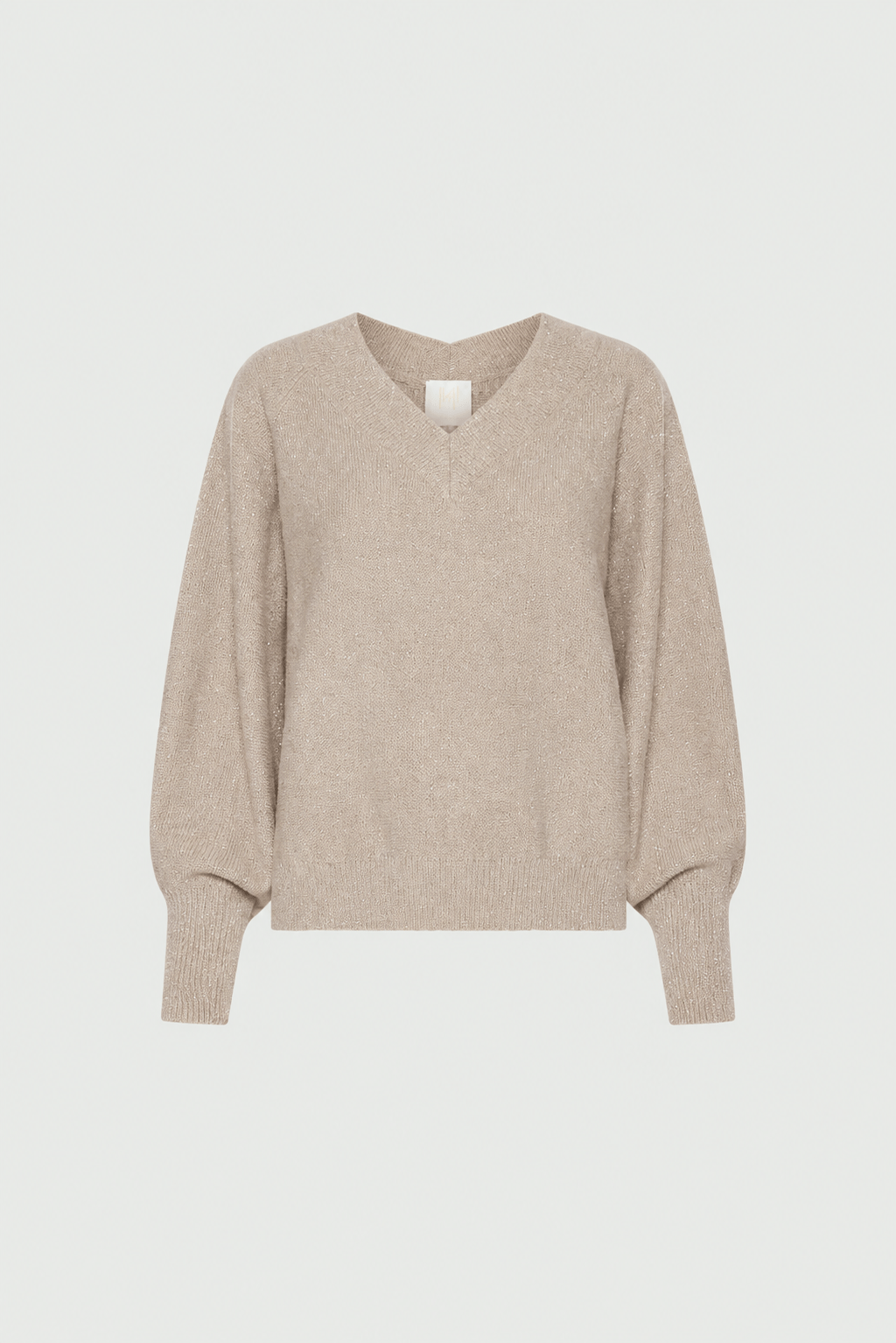 MARELLA MAGLIA-CANOTTIERA-TOP  VIOLA MORA / XXS Maglia in lana con scollo a V Marella Mlldoppia