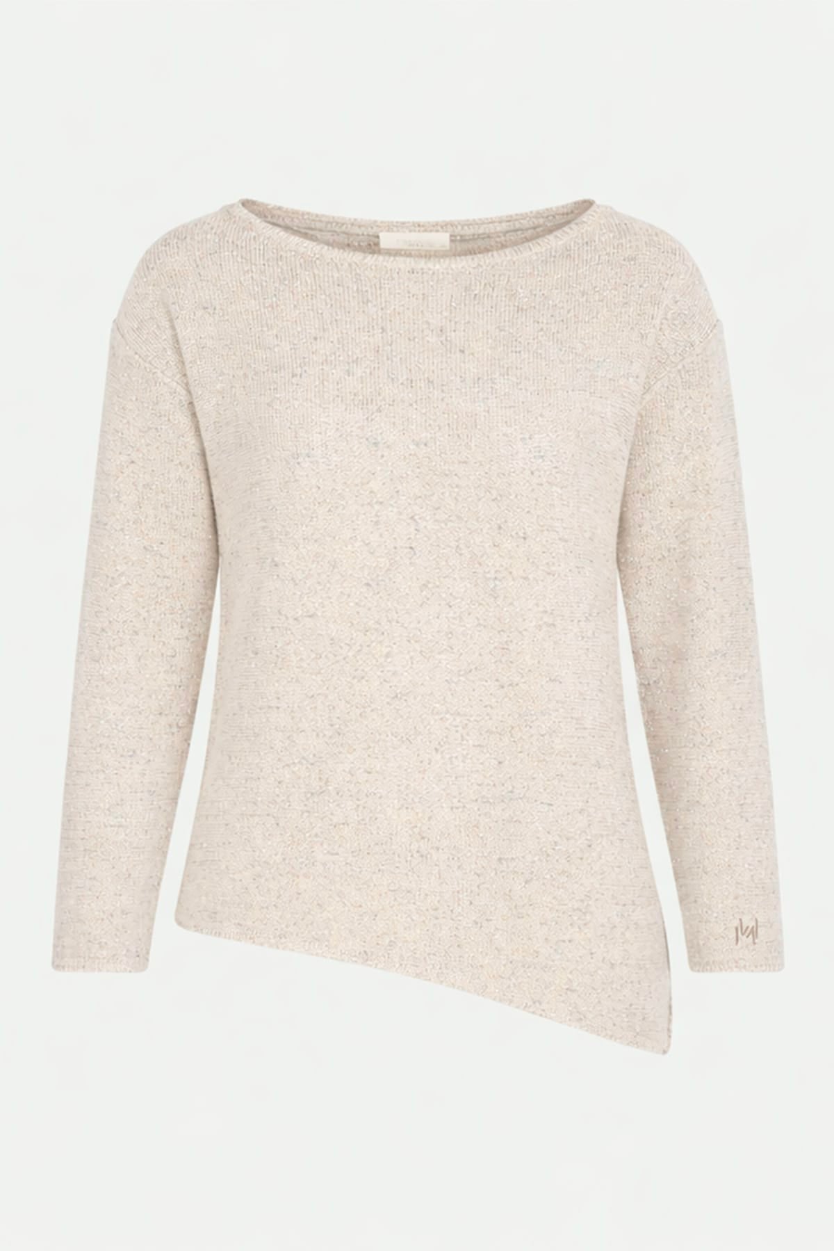 MARELLA MAGLIA-CANOTTIERA-TOP  BIANCO / XXS Maglia con lurex donna Marella Monochrome Mlmvasto