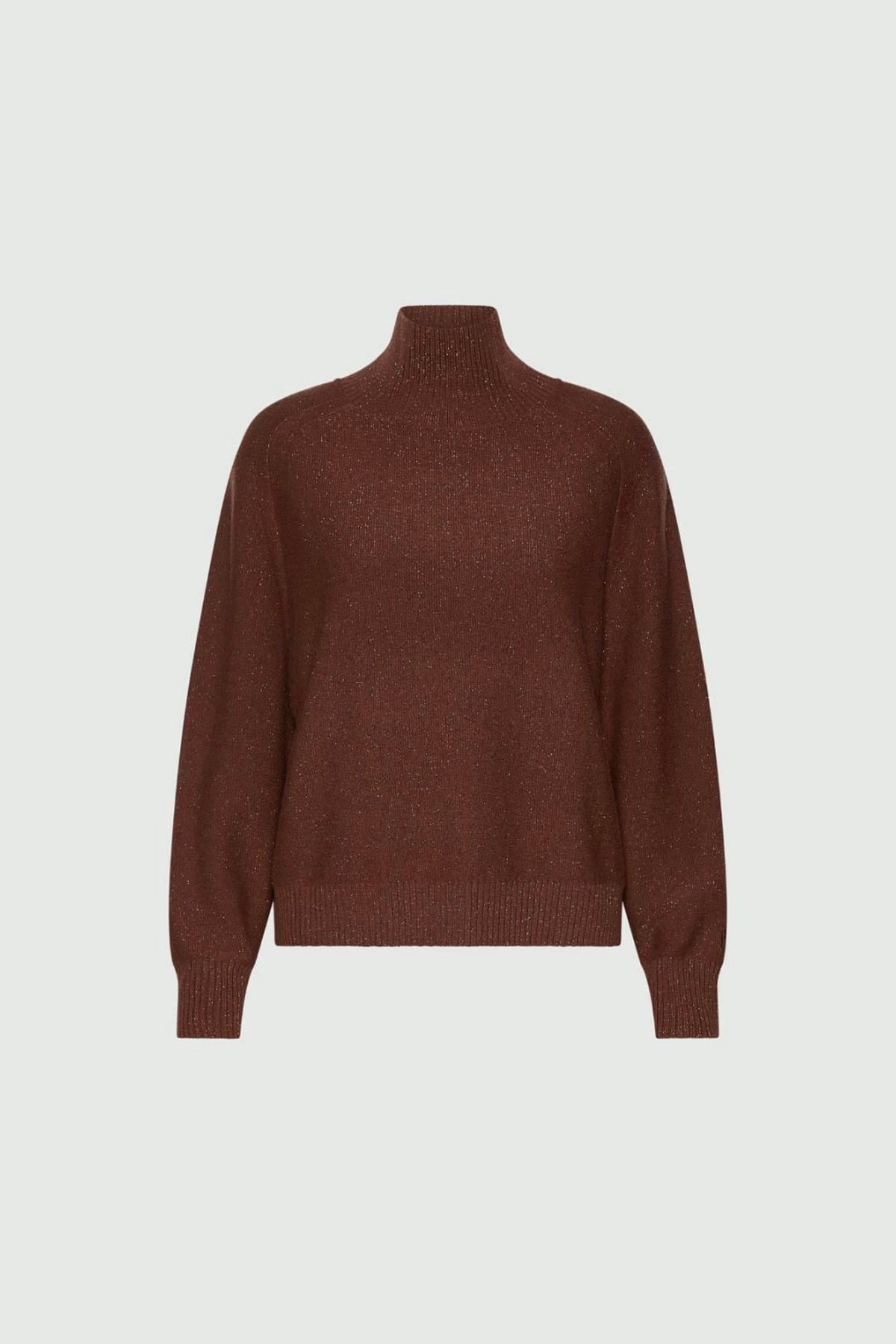 MARELLA MAGLIA-CANOTTIERA-TOP  CARAMELLO / XXS Maglia in lana donna Marella Mlltorre