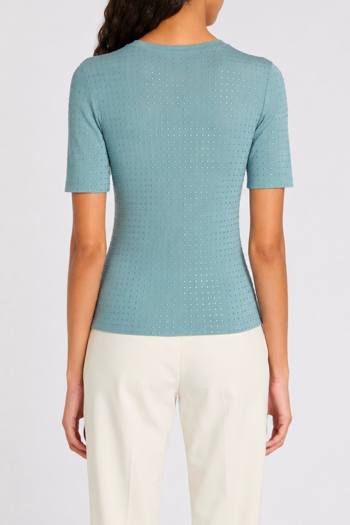 MARELLA MAGLIA-CANOTTIERA-TOP  Maglia azzurra donna Marella Mllpacche