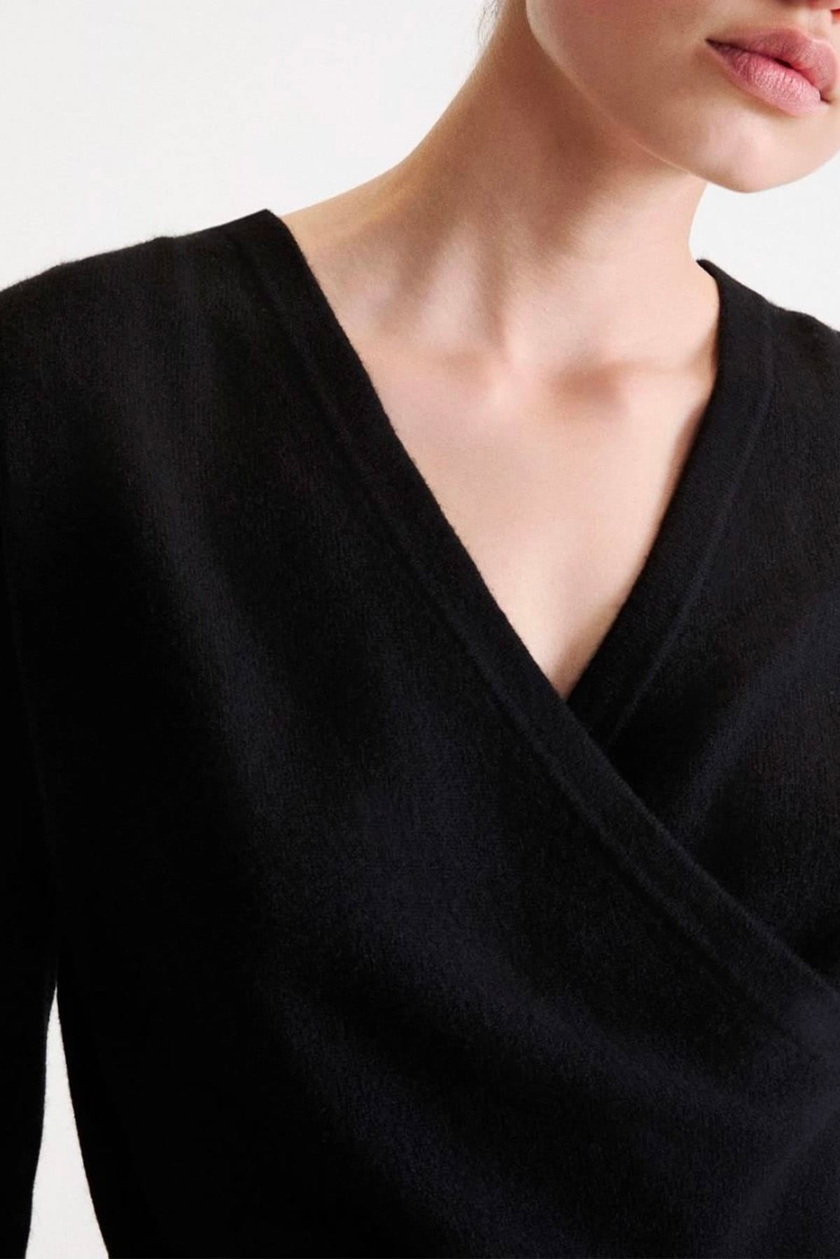 MARELLA MAGLIA-CANOTTIERA-TOP  Maglia con scollo a v in cashmere donna Marella Mllvallo