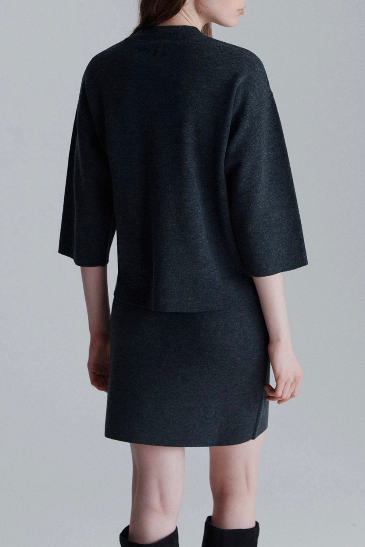MARELLA MAGLIA-CANOTTIERA-TOP  Maglia donna in lana Marella Monochrome Camera1