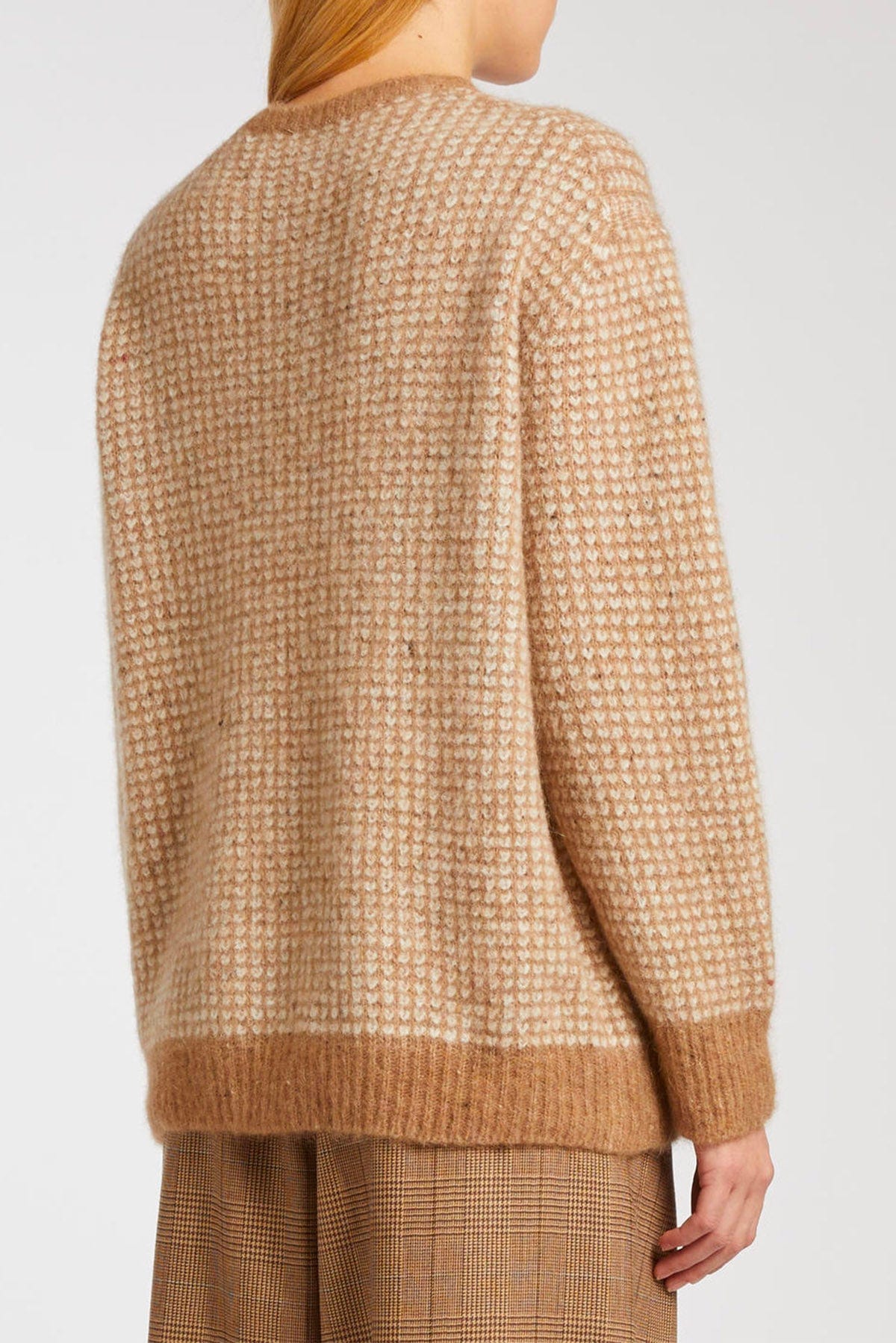 MARELLA MAGLIA-CANOTTIERA-TOP  NOCCIOLA/PANNA / XXS Maglia donna Marella Jonny