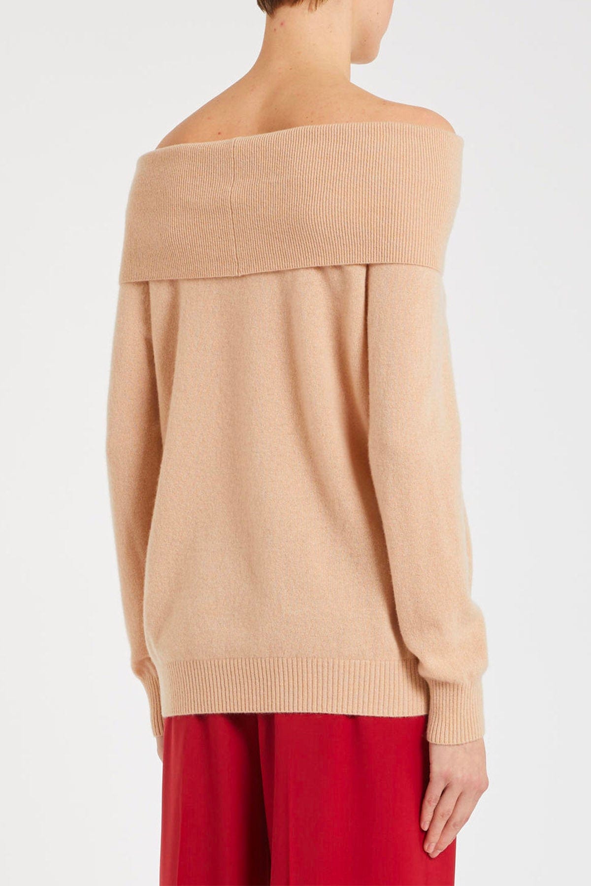 MARELLA MAGLIA-CANOTTIERA-TOP  Maglia in cashmere spalle scoperte Marella Bahamas