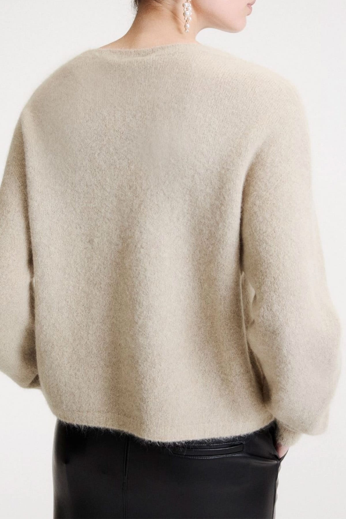 MARELLA MAGLIA-CANOTTIERA-TOP  Maglia in filato di alpaca donna Marella Mllgiunco