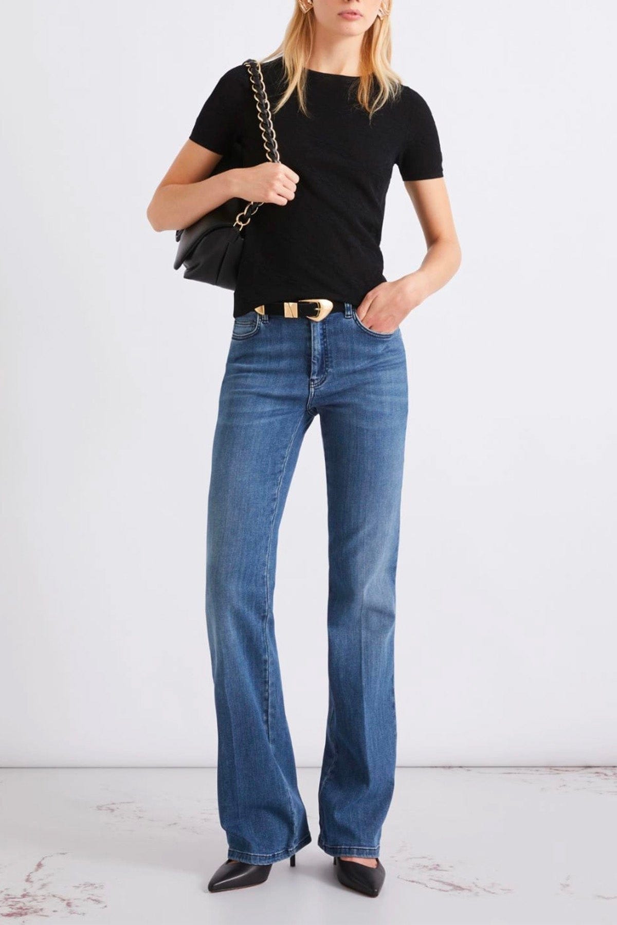 MARELLA MAGLIA-CANOTTIERA-TOP  Maglia in filato pizzo donna Marella Gamma