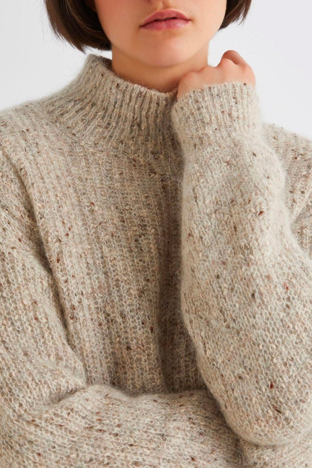 MARELLA MAGLIA-CANOTTIERA-TOP  BIANCO AVORIO / XXS Maglia in lana donna Marella Delia