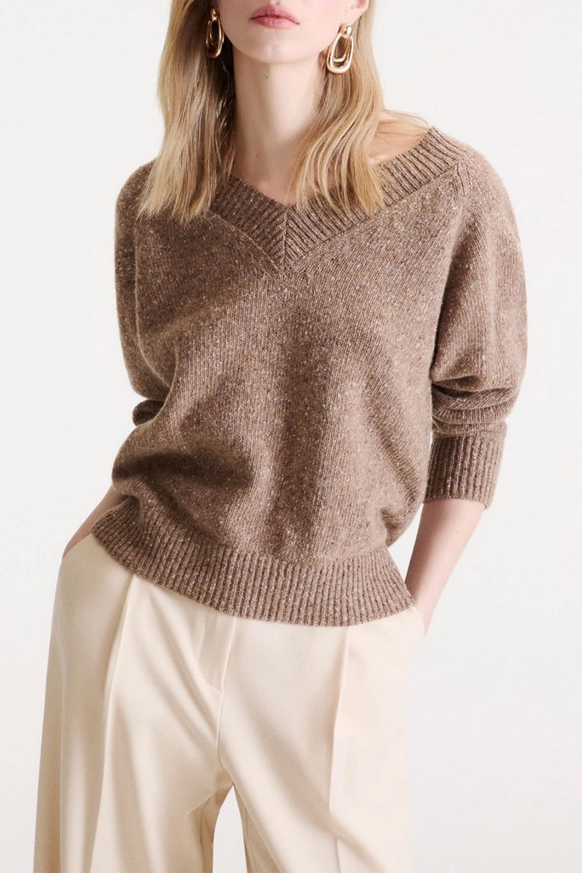 MARELLA MAGLIA-CANOTTIERA-TOP  Maglia in lana donna Marella Mlslimone