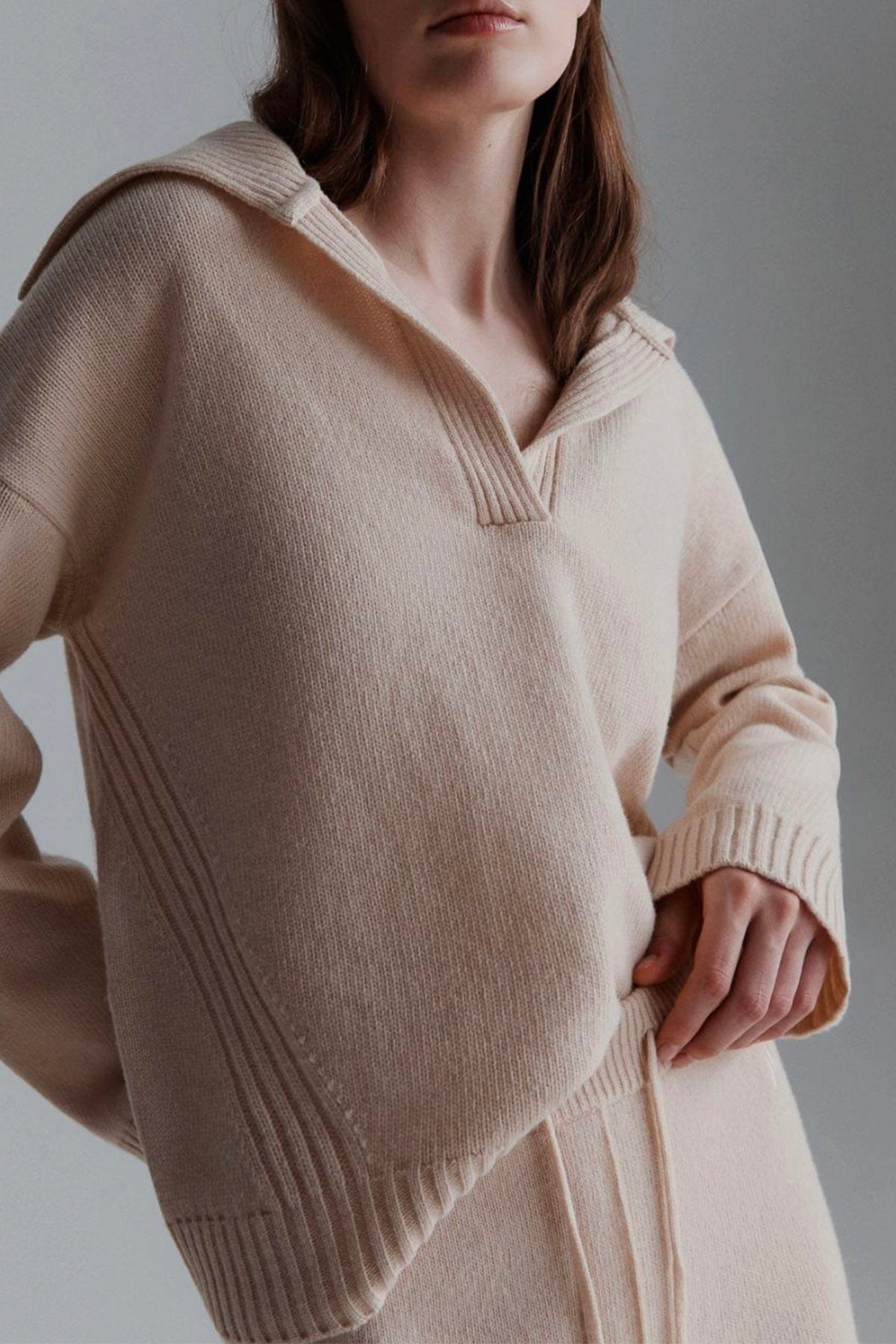 MARELLA MAGLIA-CANOTTIERA-TOP  BIANCO PANNA / XXS Maglia in lana donna Marella Monochrome Dotto