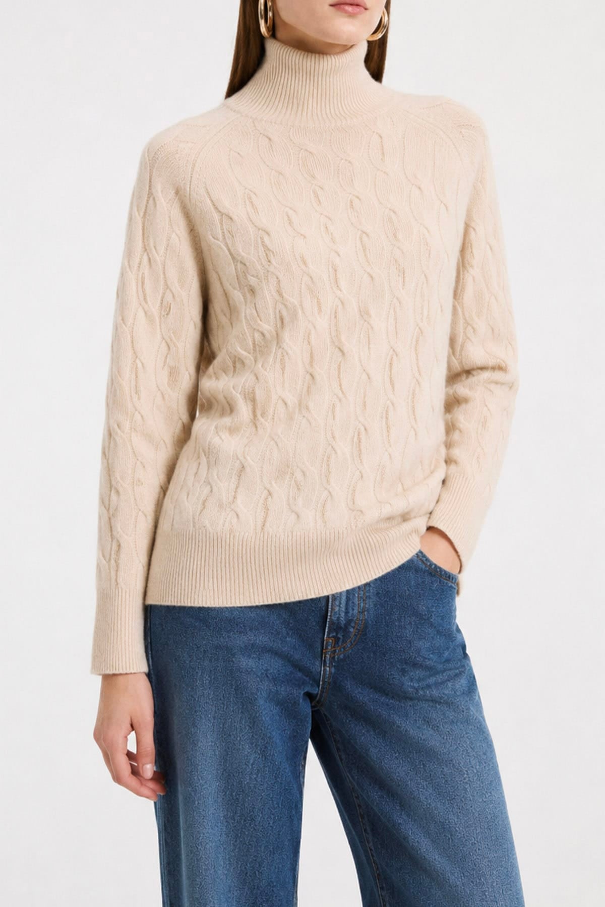 MARELLA MAGLIA-CANOTTIERA-TOP  Maglia in lana e cashmere collo alto donna Marella Mlsgattoni