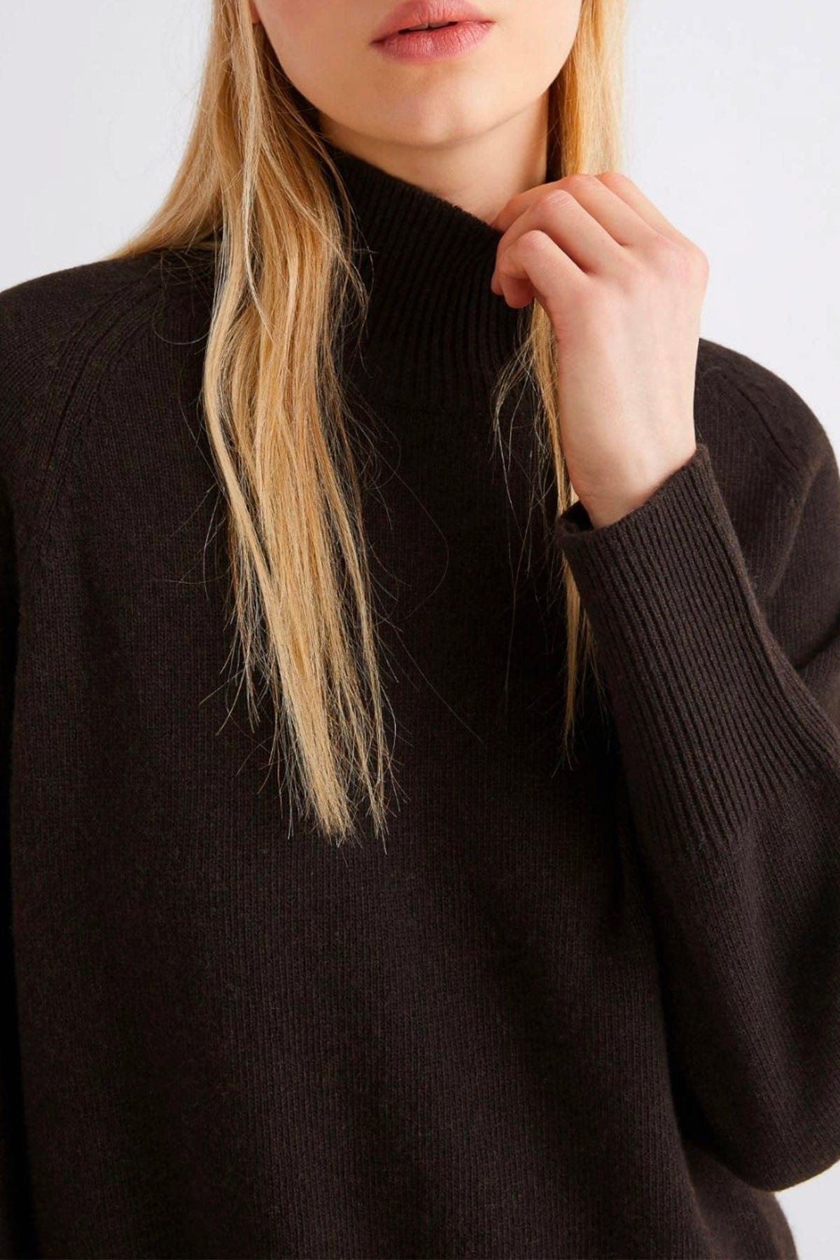 MARELLA MAGLIA-CANOTTIERA-TOP  MARRONE / XXS Maglia in lana e cashmere donna Marella Ismaele